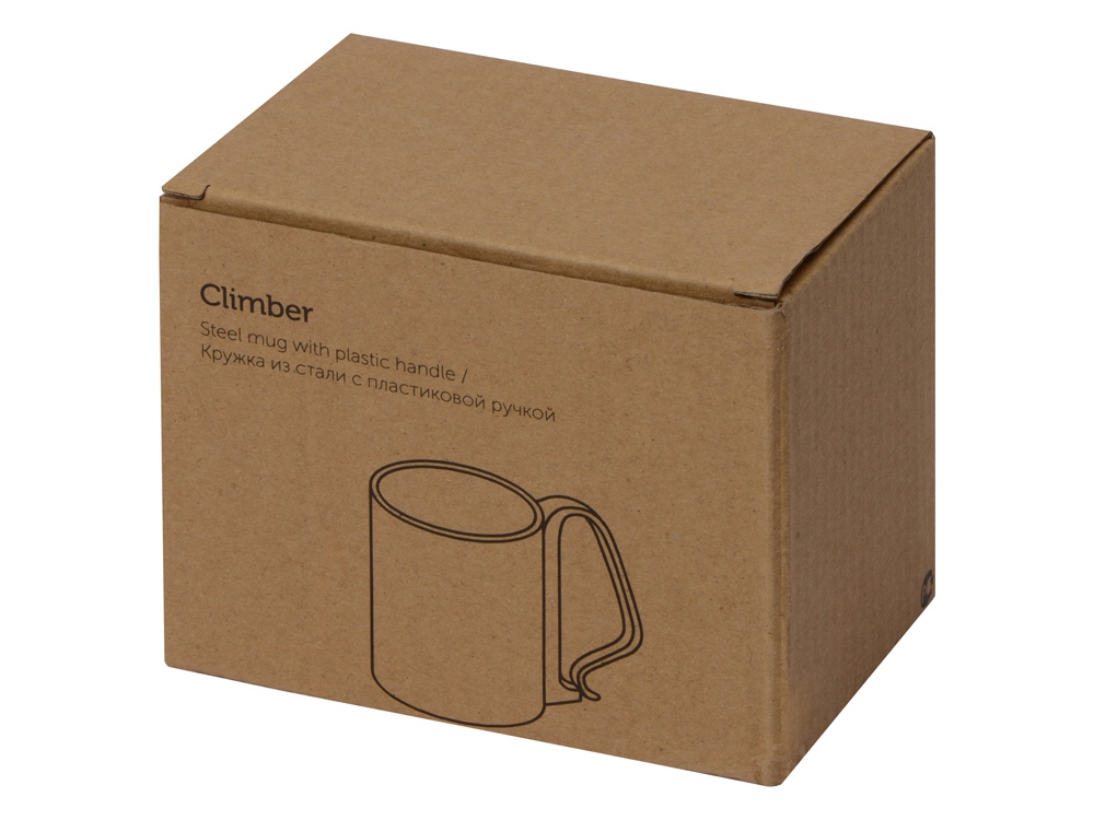 Стальная кружка с двойными стенками Climber — изображение 6