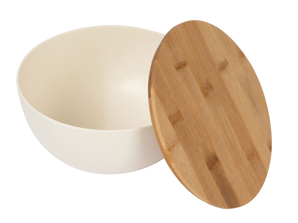 Салатник из натуральных волокон с бамбуковой крышкой Bowl — изображение 2