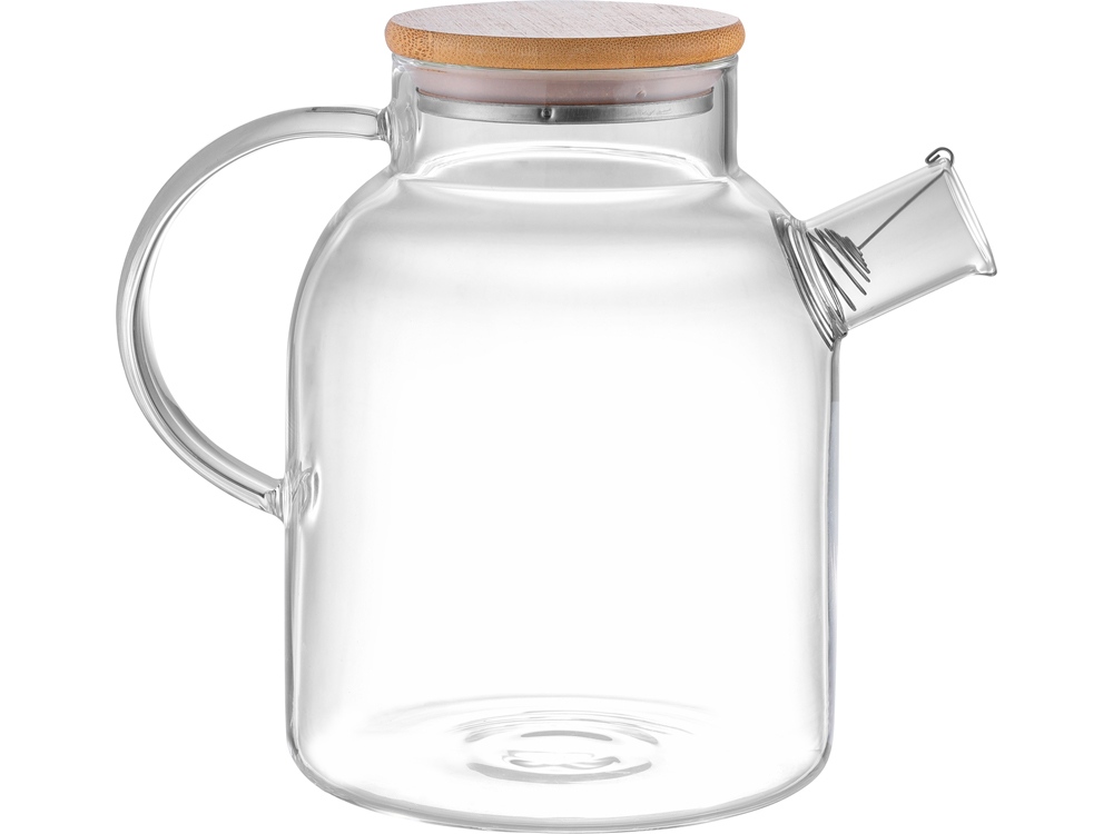 Стеклянный чайник с бамбуковой крышкой Sencha M — изображение 4