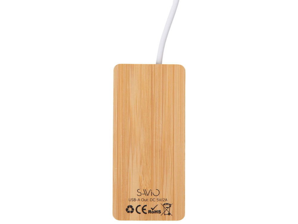 USB хаб с подсветкой лого Reedia S5, 3*USB, 1*Type C — изображение 5