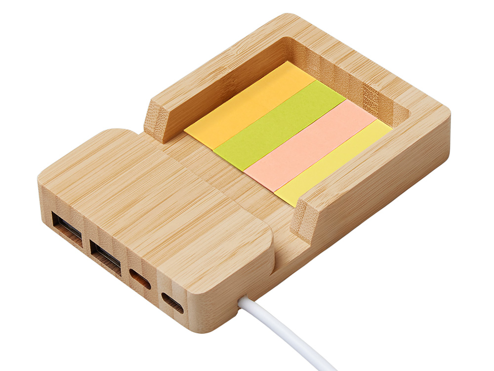 USB-хаб Memo, 2*USB, 2*Type C — изображение 5