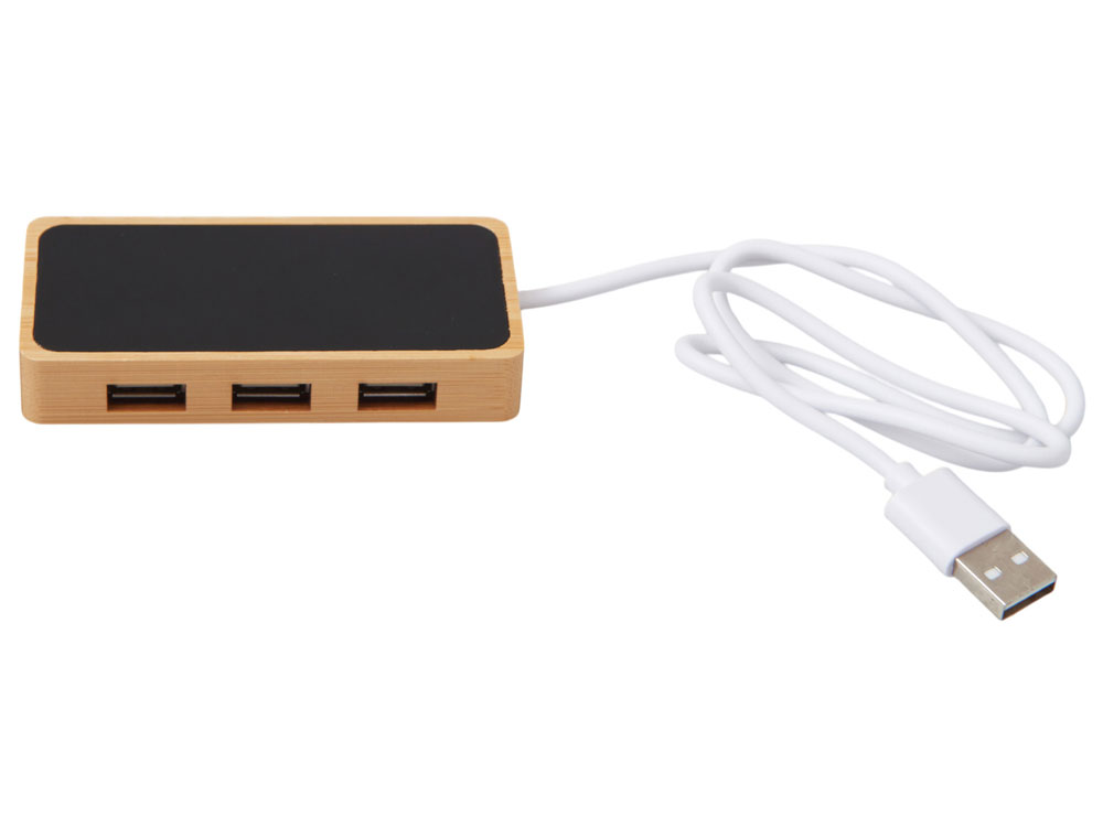 USB хаб с подсветкой лого Reedia S5, 3*USB, 1*Type C — изображение 3