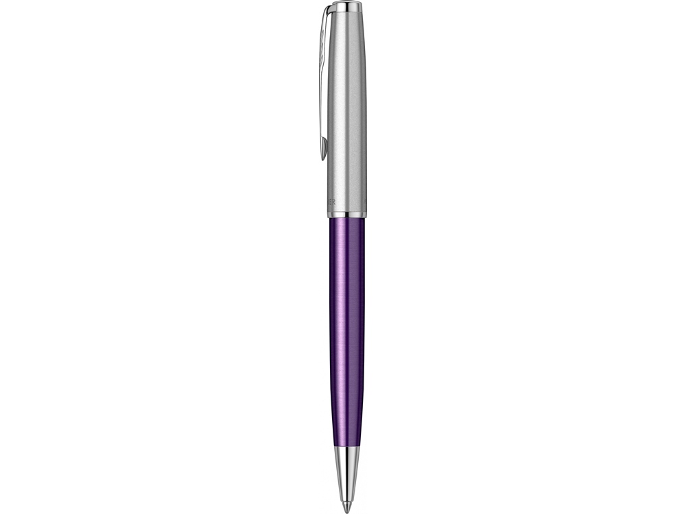 Ручка шариковая Parker Sonnet Essentials Violet SB Steel CT — изображение 2