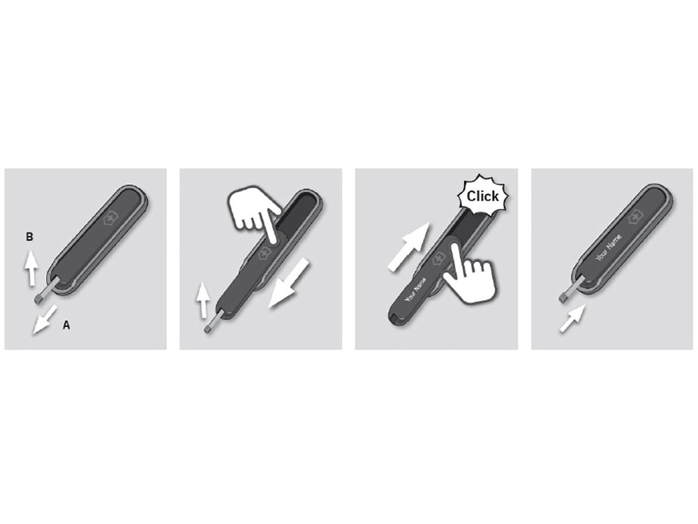 Передняя накладка VICTORINOX для персонализации — изображение 7