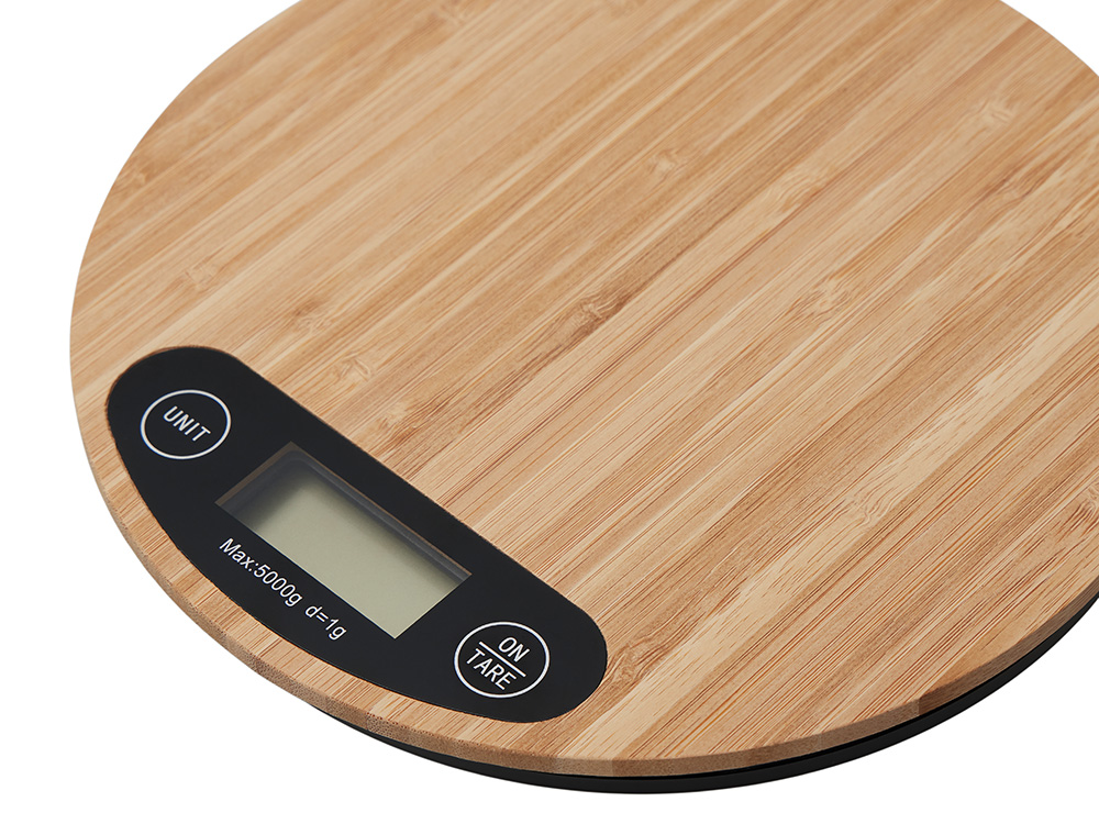 Бамбуковые кухонные весы Scale — изображение 3