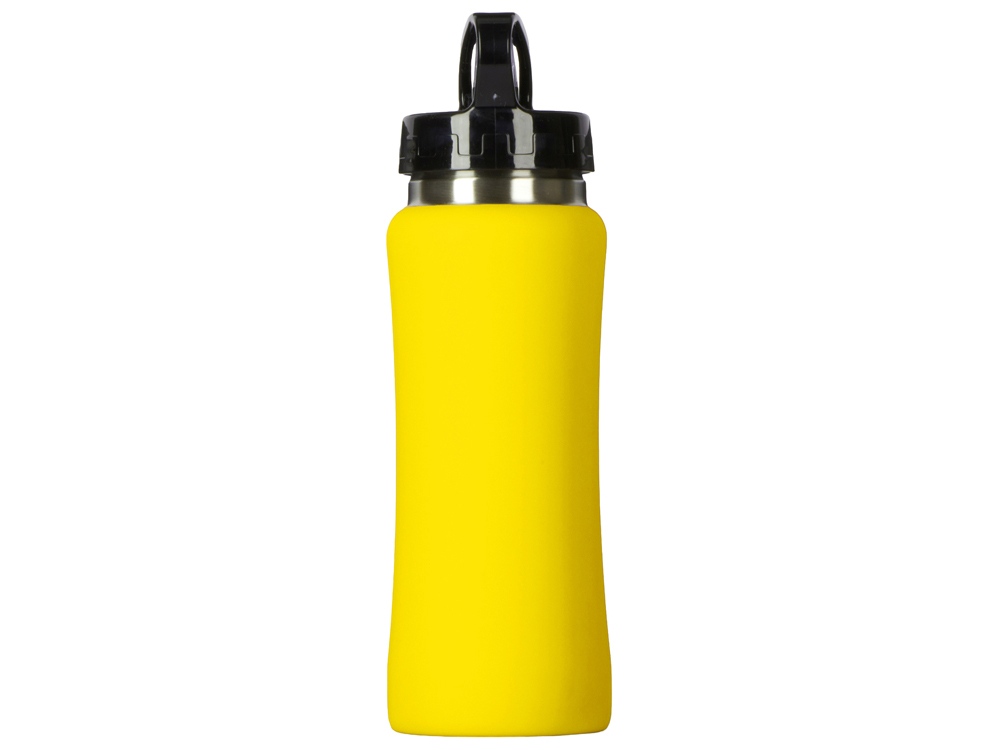 Бутылка для воды Bottle C1, сталь, soft touch, 600 мл — изображение 6