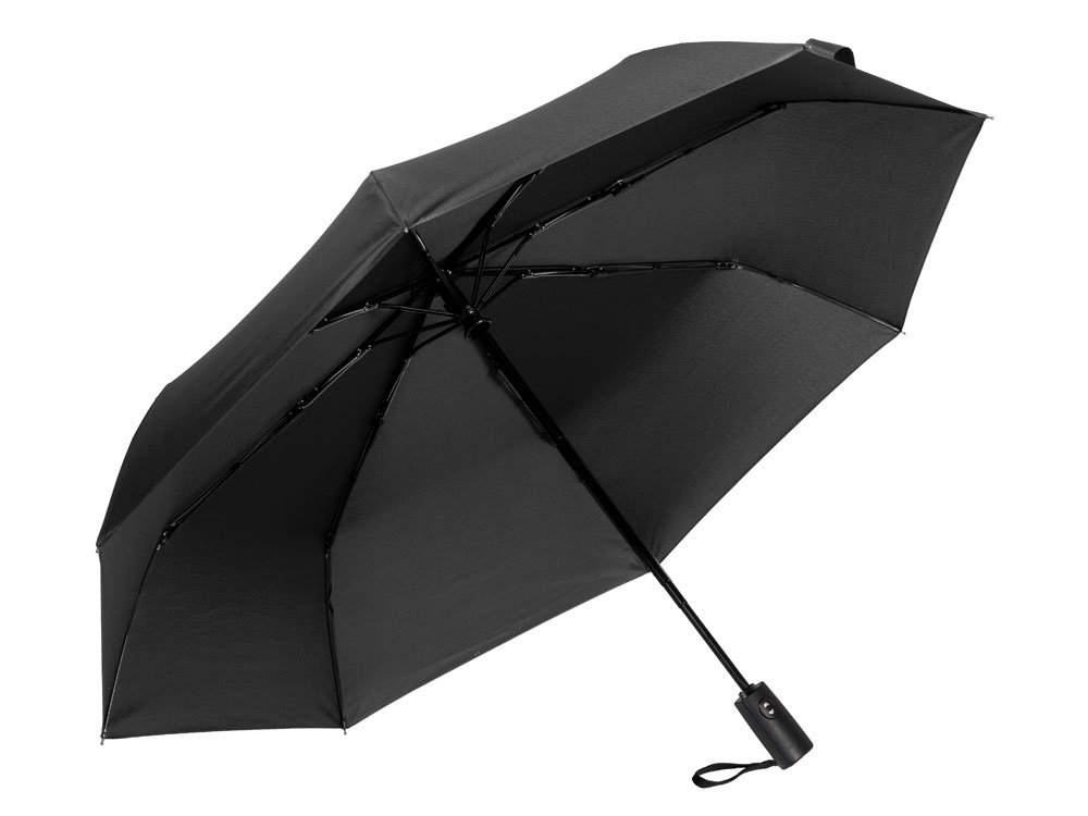 Зонт-автомат Reviver с куполом из переработанного пластика — изображение 3