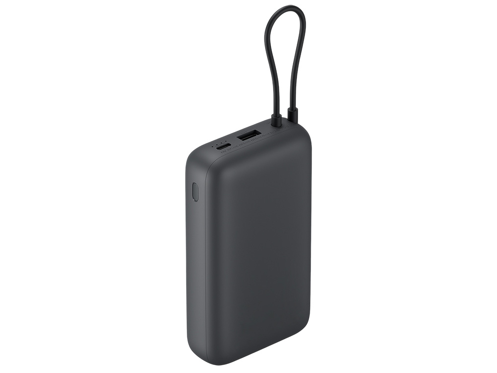 Внешний аккумулятор с встроенным кабелем Xiaomi Power Bank (Integrated Cable), 20000 мАч — изображение 2