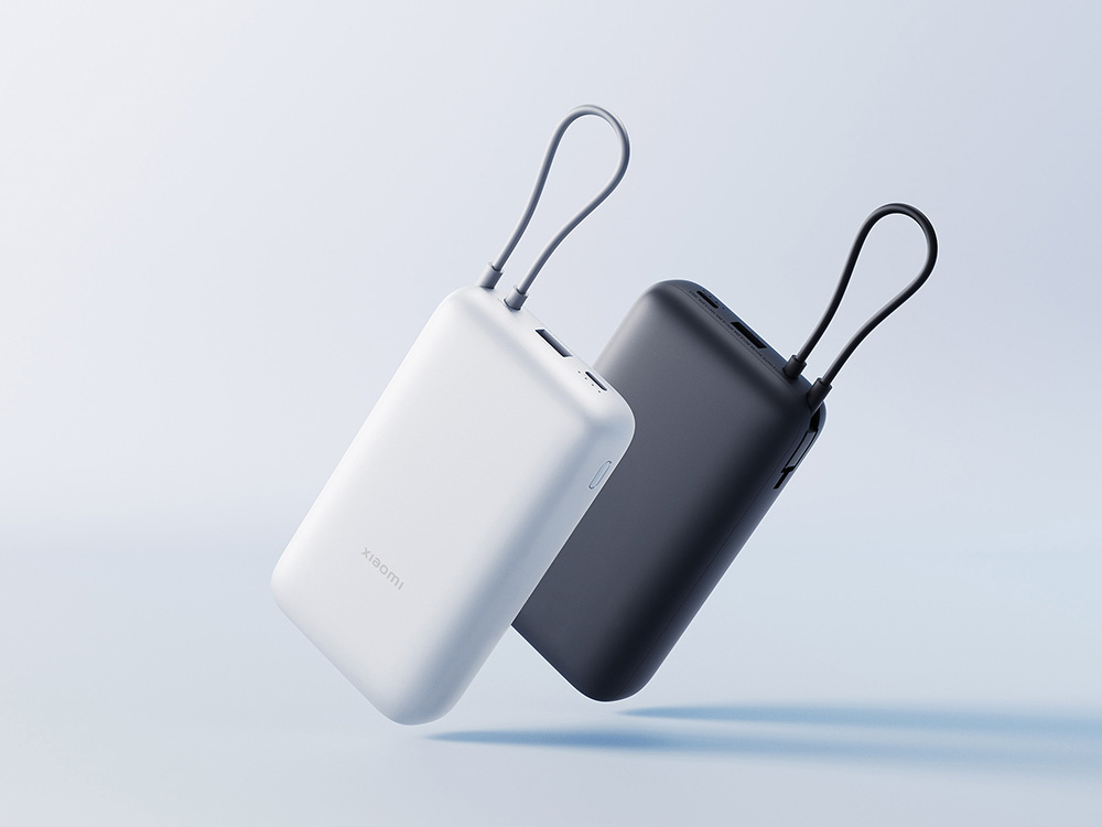 Внешний аккумулятор с встроенным кабелем Xiaomi Power Bank (Integrated Cable), 20000 мАч — изображение 6